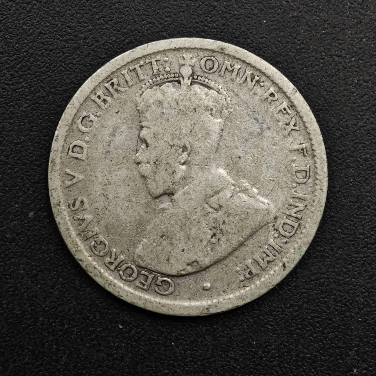 【淘币小摊】实时拍第八百六十三拍   小银币散币场   年前最后一周 之前的预留小年前全部发出 请更换最新收货地址  澳大利亚1918年乔治五世6便士银币