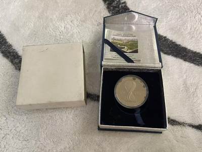 ❤️【币观天下】❤️ 第342期钱币秒杀拍卖场- 2026.2.4秒杀专场 长期征集拍品  - 新加坡2004年苏州工业园区成立十周年类精致币 官方原包装 发行量7000枚 如图有氧化