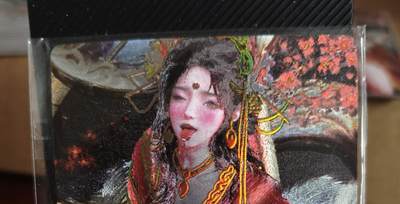 新人拍卖第一场，以后不间断更新各家卡牌！（本店满180包邮，周六截拍无佣金，欢迎送拍） - 星宿出品，媚玄鉴1弹妲己全粗两张，原版非重制版。