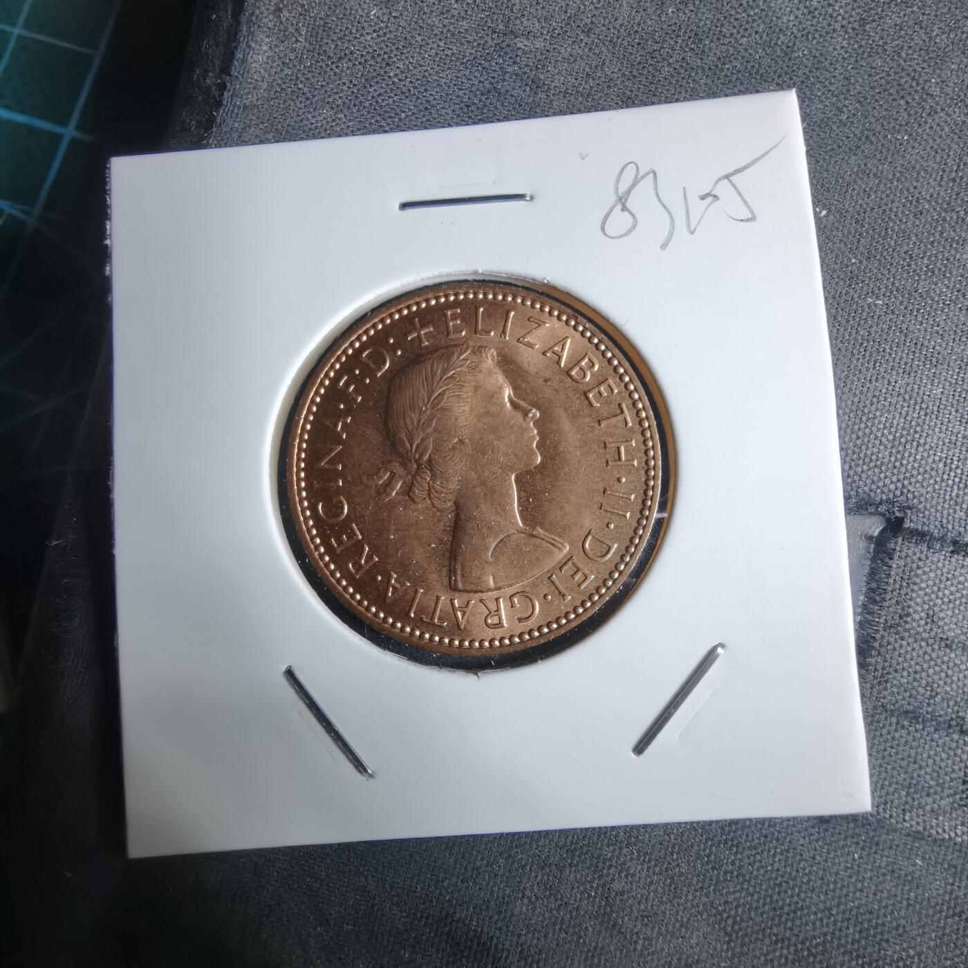 沼泽如烟--第983场 英国1967年半便士