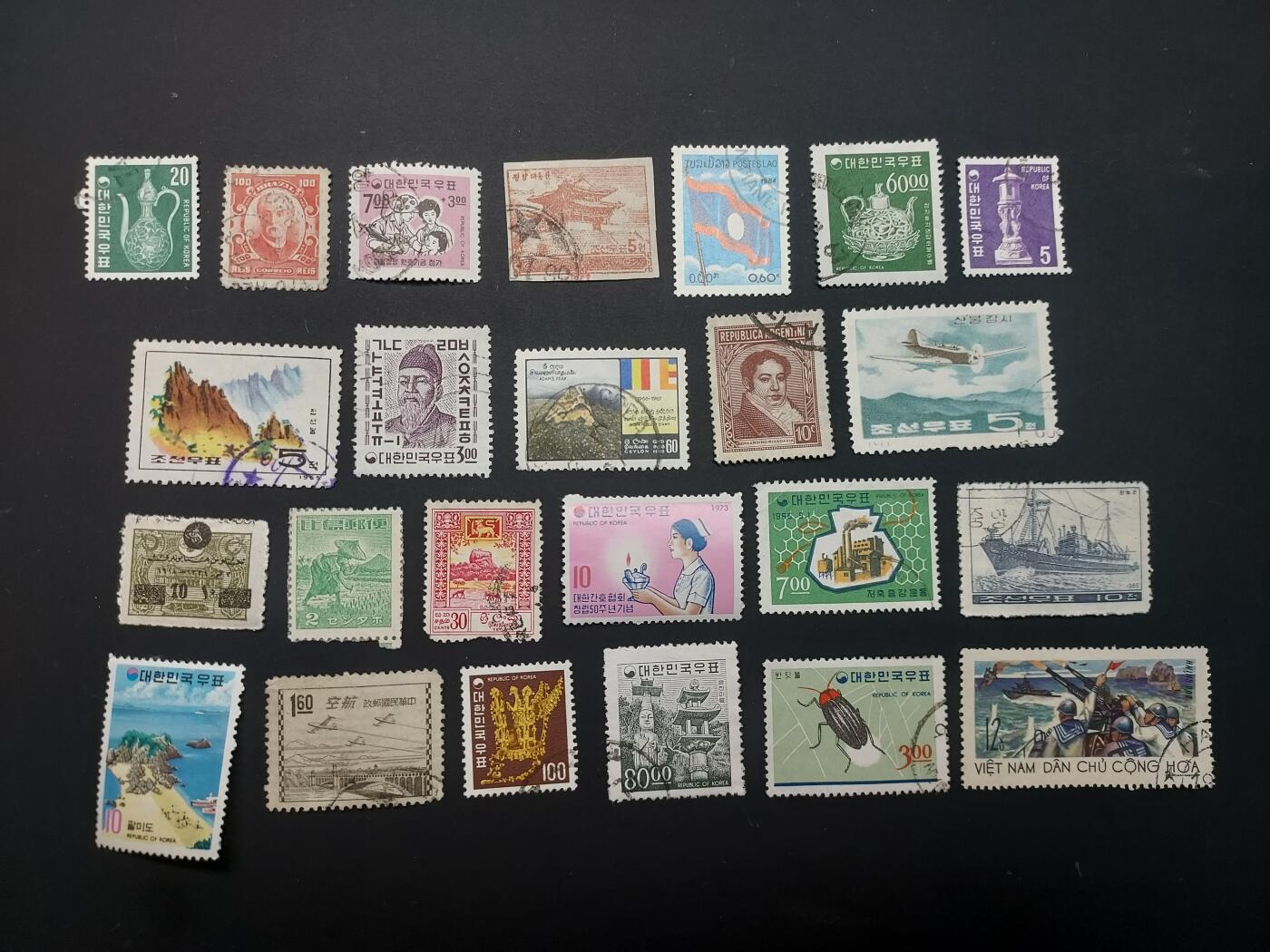 博彦收藏 TM  2月7日 8点邮票专场 全场包邮 外国邮票一组，具体以图片为准，个别瑕疵，大部分上品