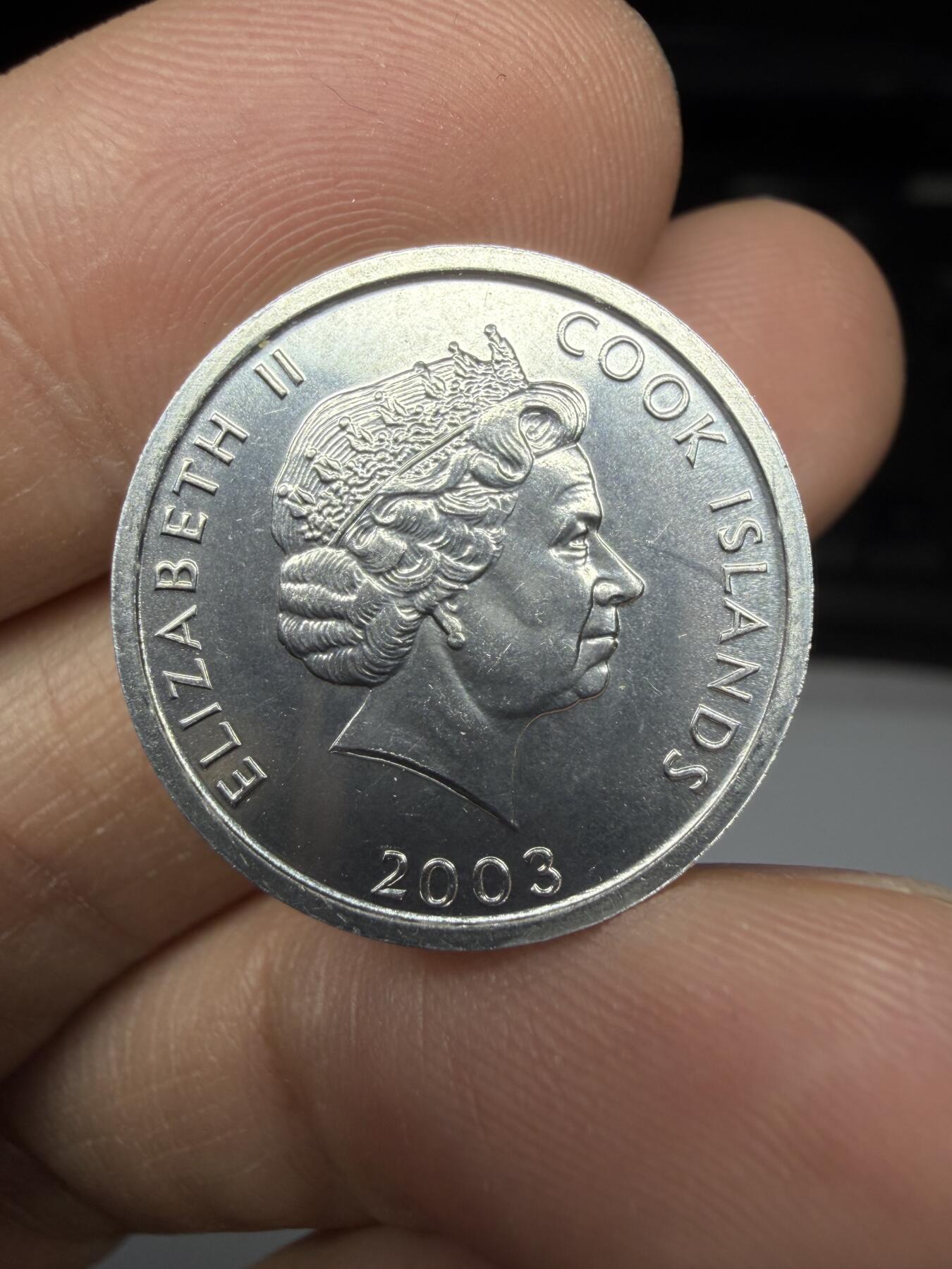 2025年集古藏今外币拍卖第二期-第3场—（总第303拍），可以寄存60天，满160元包邮。 2003年库克群岛1分-大公鸡