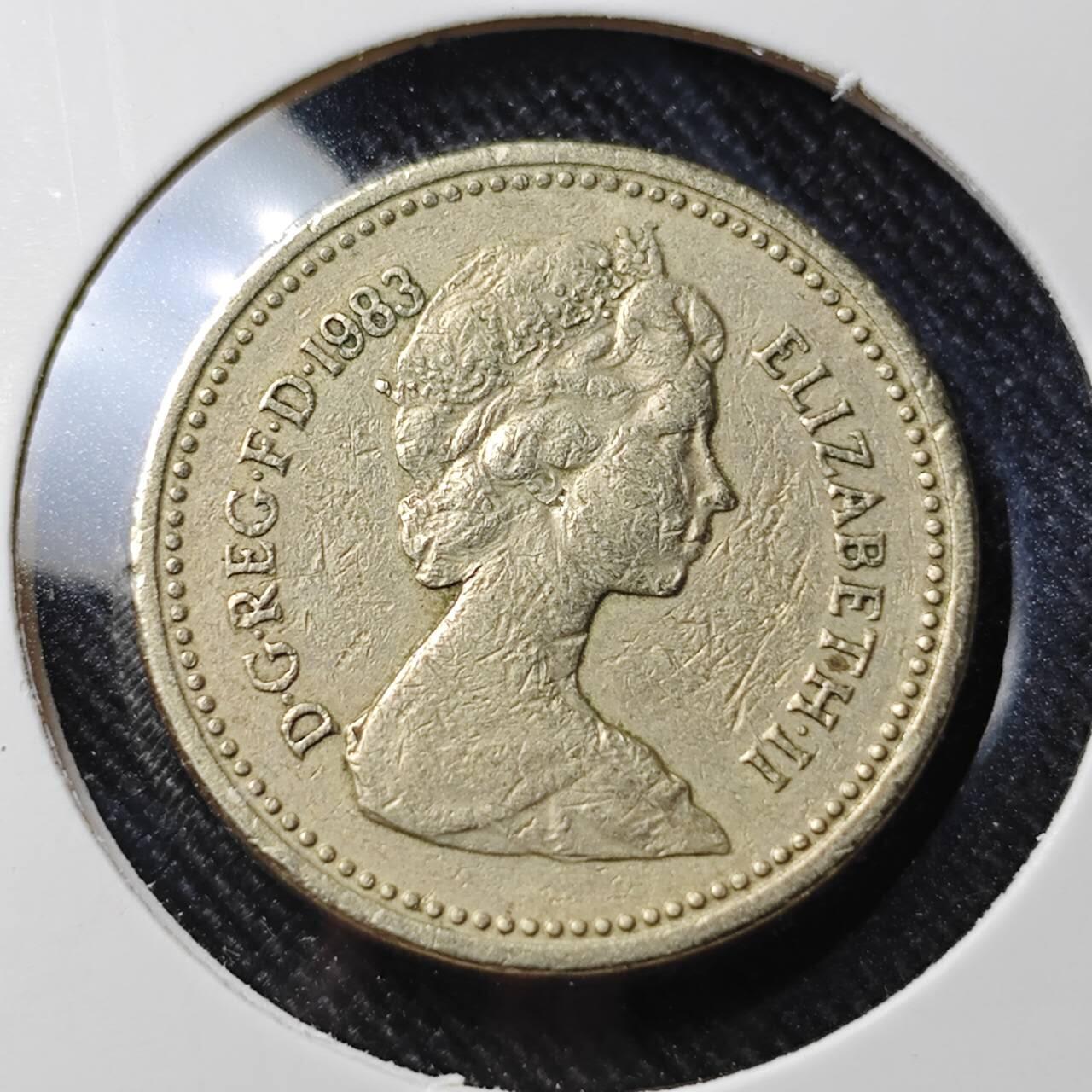 KK钱币收藏小铺  第391期  2月预留时间 周末发货  英国1镑