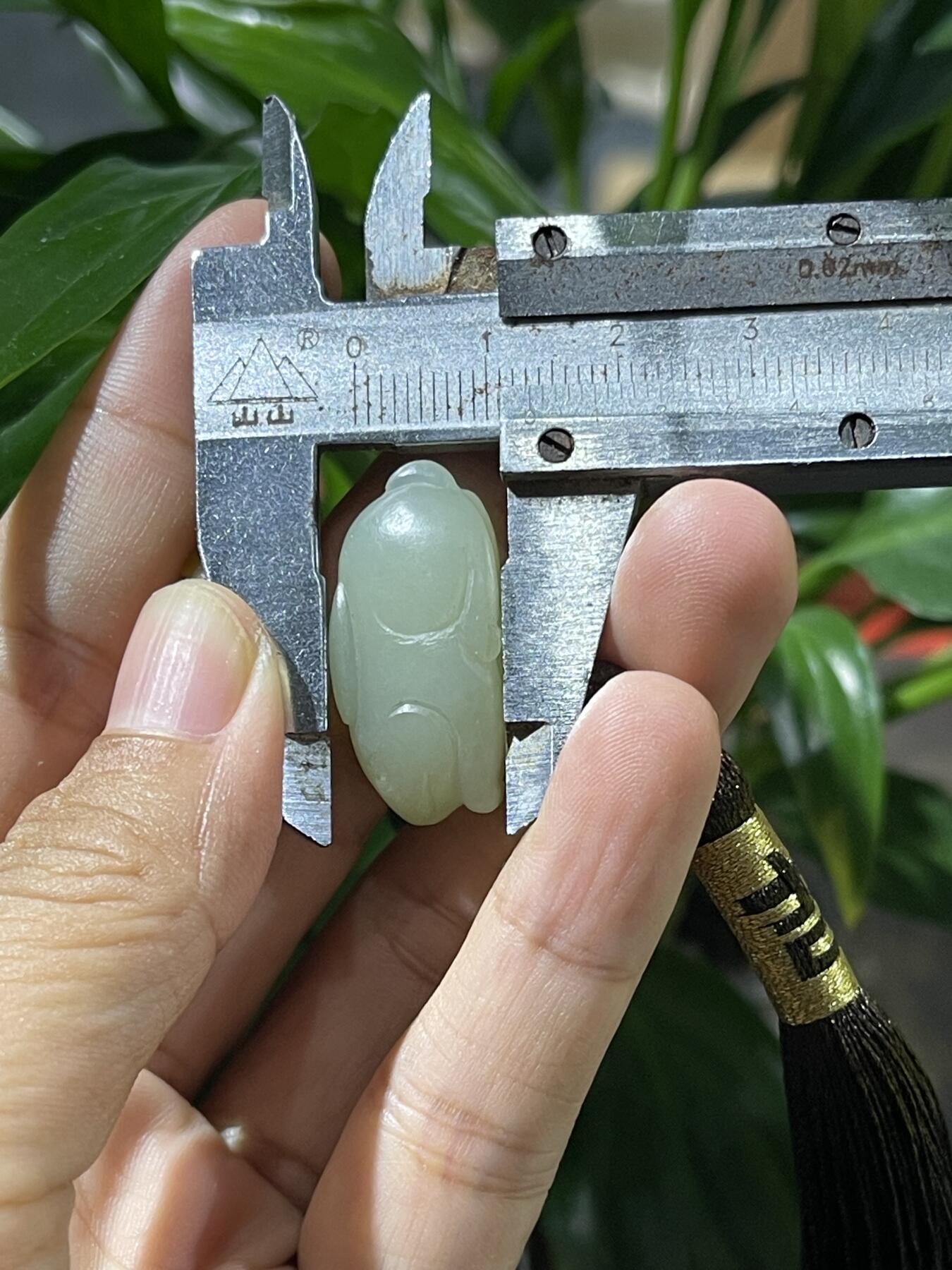 和田玉籽料手工挂饰 和田玉兔子挂饰