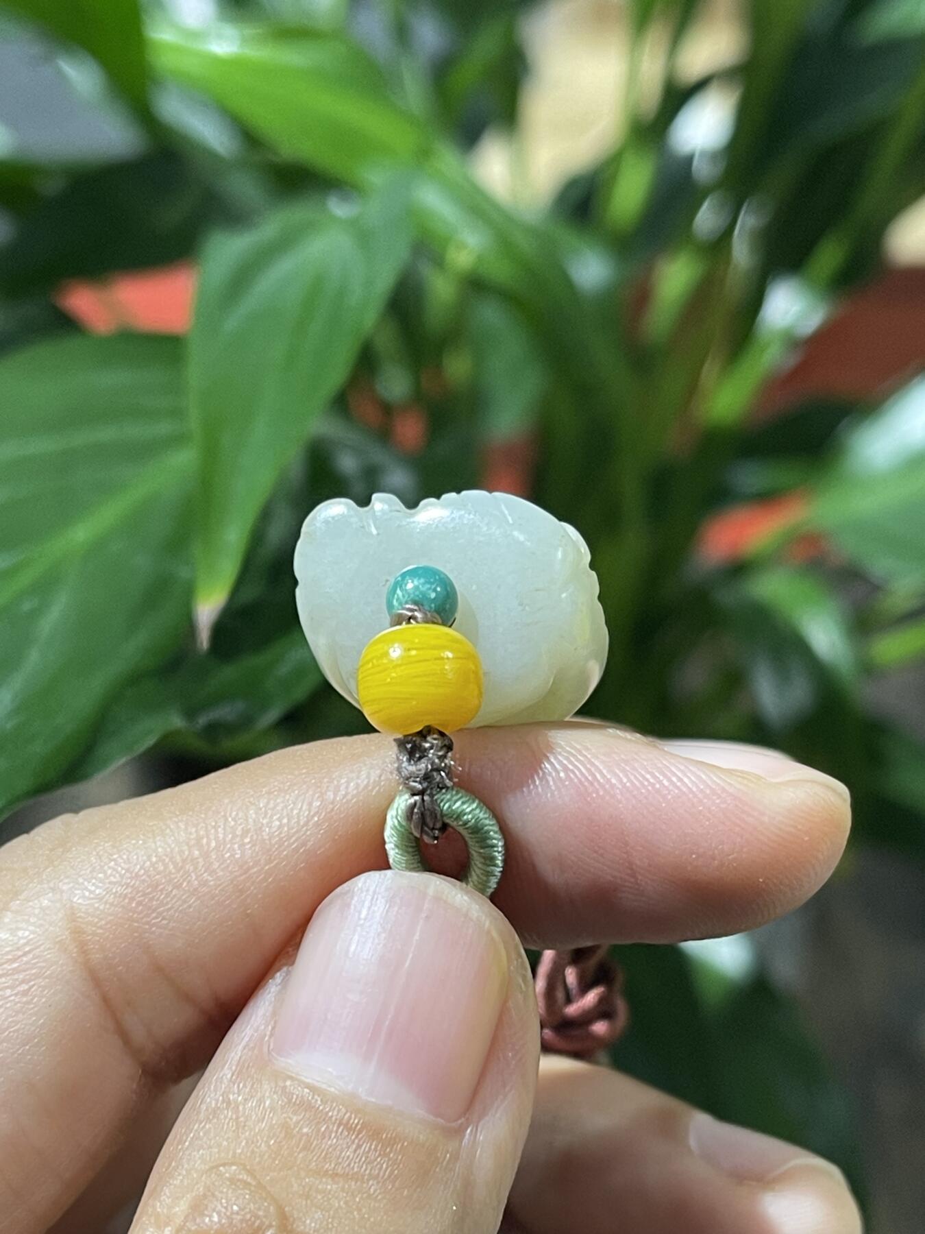 和田玉籽料手工挂饰 和田玉弥勒佛