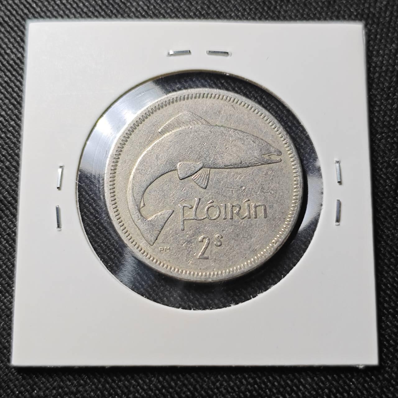 KK钱币收藏小铺  第391期  2月预留时间 周末发货  1965爱尔兰2先令