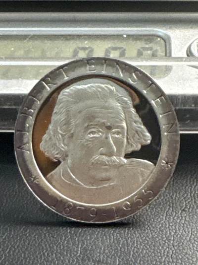 ❤️【币观天下】❤️ 第342期钱币秒杀拍卖场- 2026.2.4秒杀专场 长期征集拍品  - 1955 多哥共和国 爱因斯坦纪念币 【精制】银币