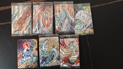 玉楼春卡牌第二期（送拍零佣金，持续收拍） - 可可瑞听 粗闪 神兽5 京剧2  共7张