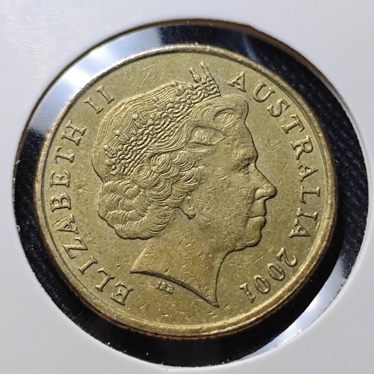 KK钱币收藏小铺  第391期  2月预留时间 周末发货  澳大利亚1元纪念币