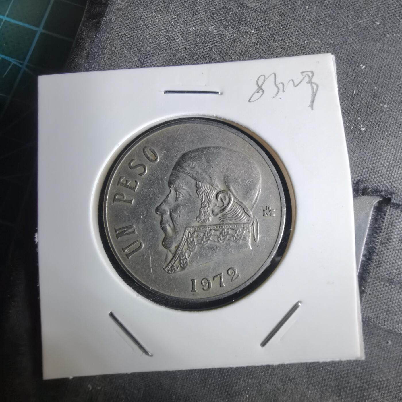 沼泽如烟--第983场 墨西哥1972年1比索