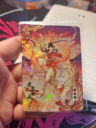 卡牌实验室开始第十三次实验 - 【PR】卡游射雕英雄传 穆念慈 虎虎生威