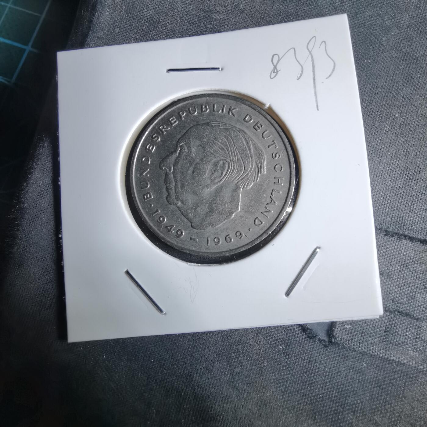 沼泽如烟--第983场 德国1973年2马克