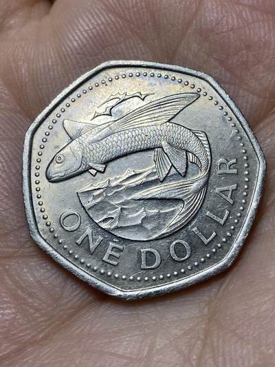 2026年第十八场(总第一百八十七场）外国好品散币场(免佣金) - 巴巴多斯🇧🇧1988年1元(第一版)