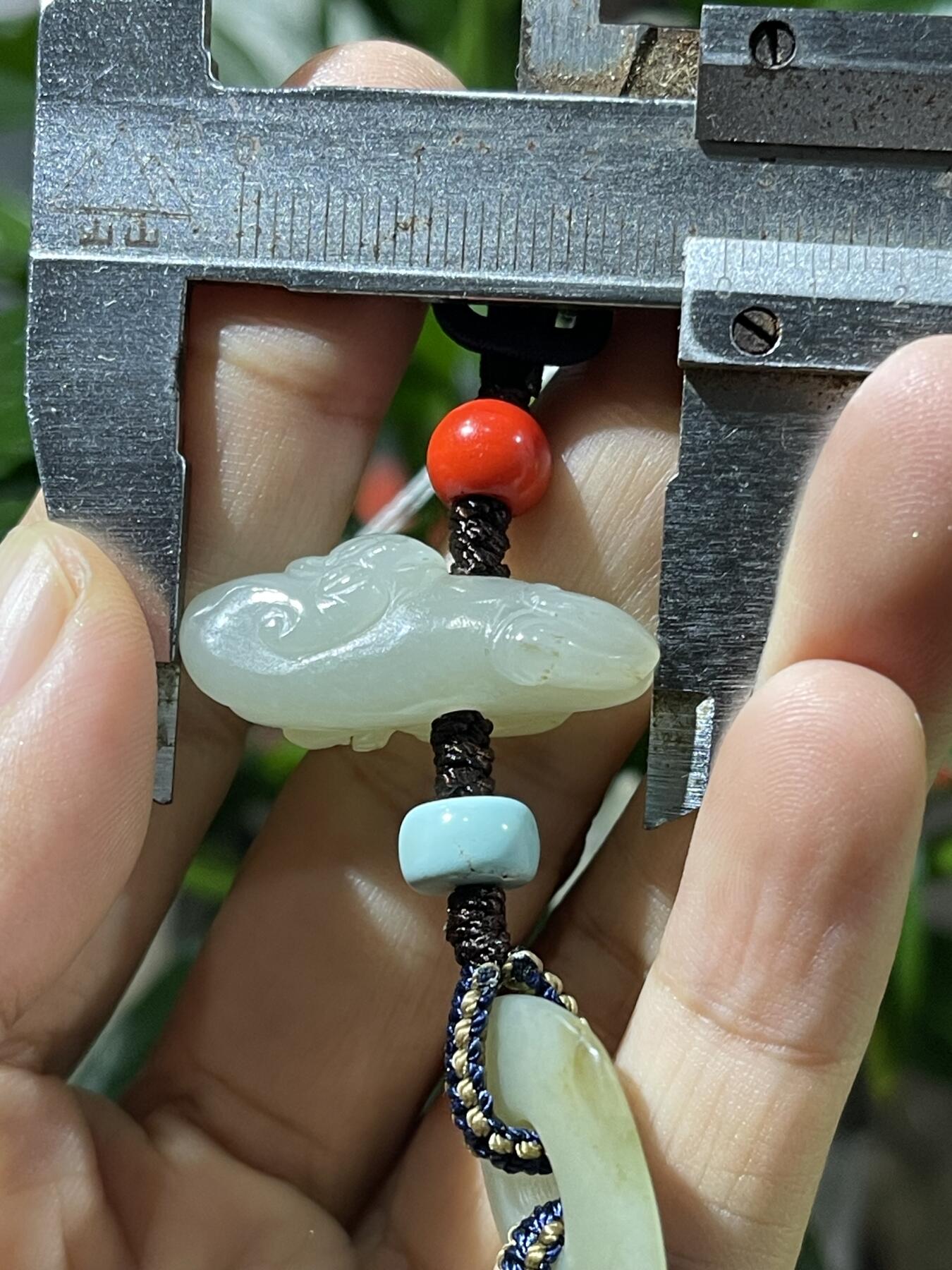 和田玉籽料手工挂饰