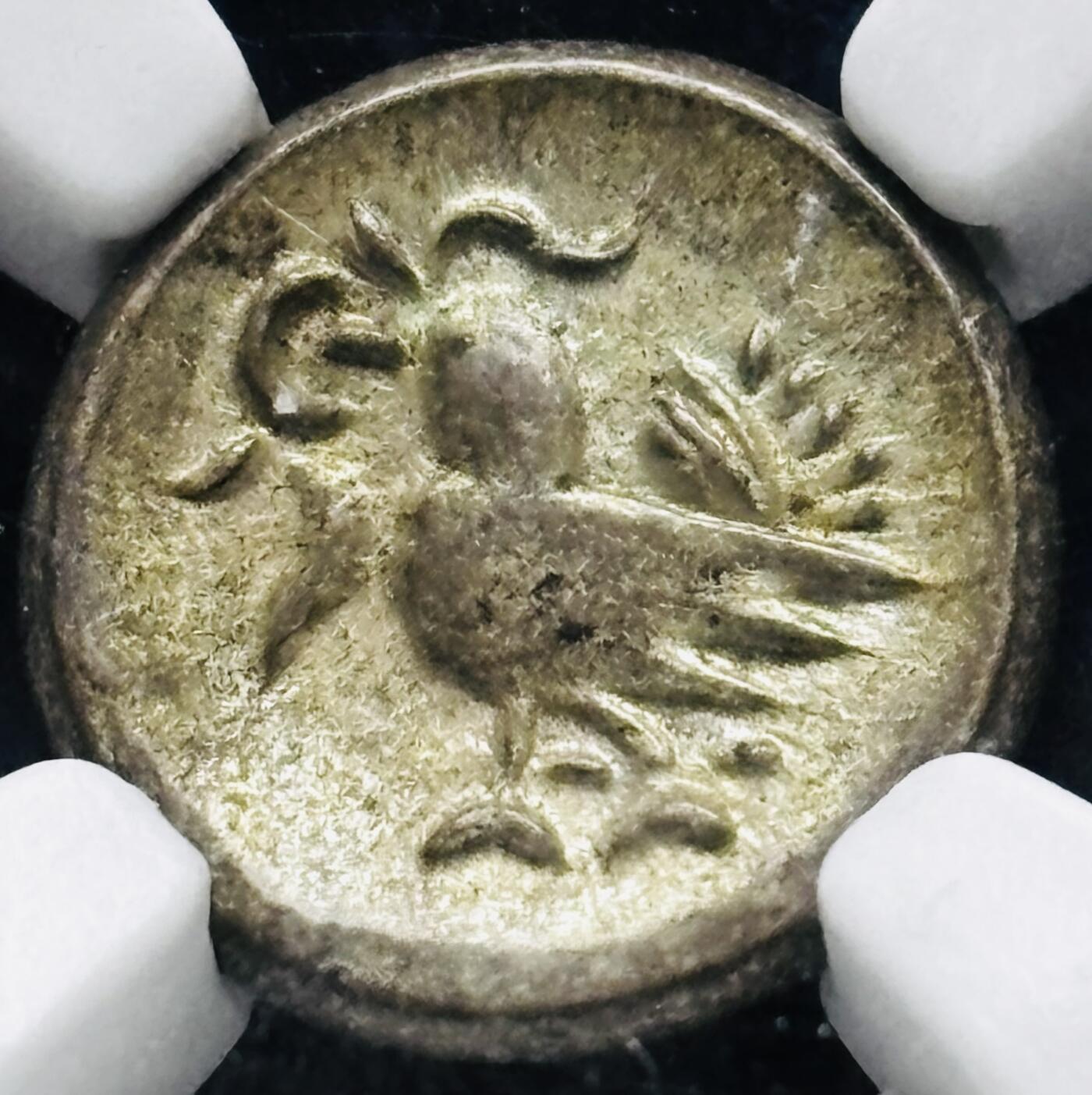 【金马踏春，泉马奔腾】2026 年新年贺岁场，（定于年初五接财神截拍）祝各位老板马到成功，马上有钱，愿岁岁平安喜乐顺遂 柬埔寨红鸟打制银币 NGC 评级 AU58 分，状态完美