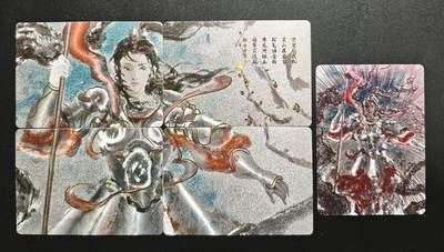 天玑星卡拍第167期《2.2周一截拍》持续收拍收评中 满赠卡需备注 - 将魂 花木兰 冷烫粗闪四张+粗闪一张 五张