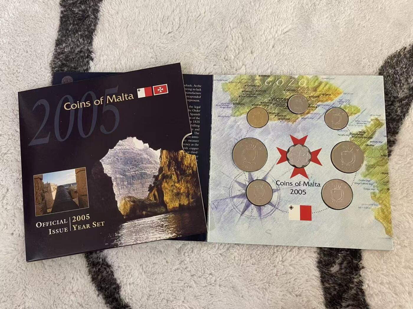 ❤️【币观天下】❤️ 第342期钱币秒杀拍卖场- 2026.2.4秒杀专场 长期征集拍品  马耳他2005年欧元前官方套币 