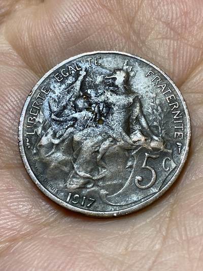 2026年第十八场(总第一百八十七场）外国好品散币场(免佣金) - 法兰西第三共和国1917年5生丁