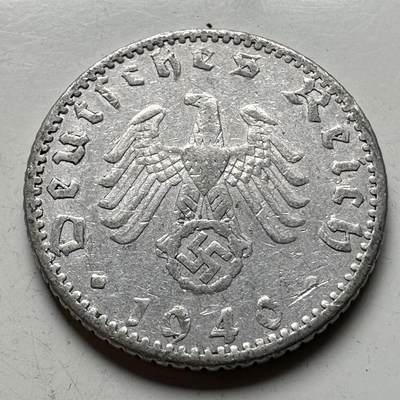 🌹外币初藏🌹🐯2026年第15场  每周二四六晚8️⃣点 接代拍 - 德国1940年50芬尼