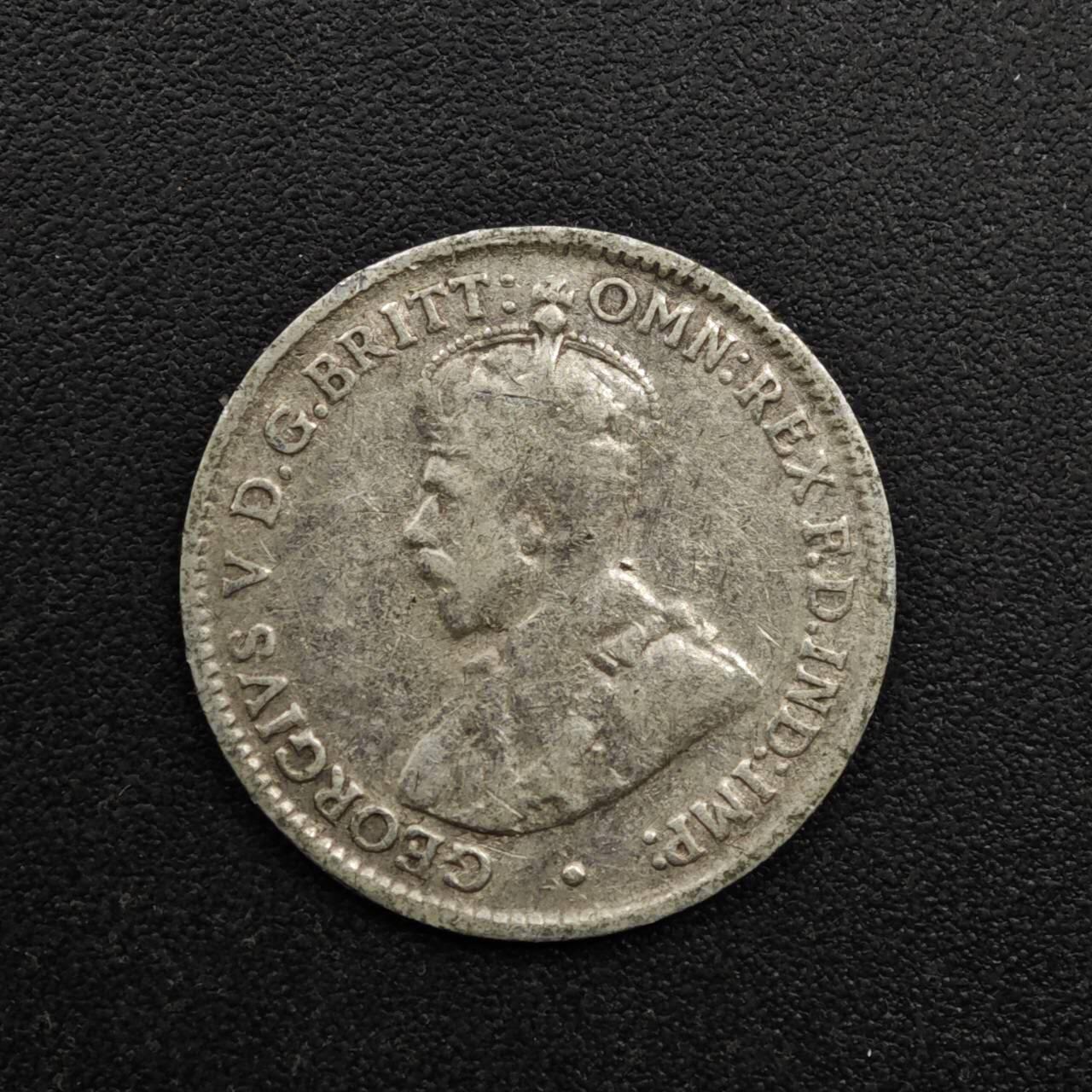 【淘币小摊】实时拍第八百六十三拍   小银币散币场   年前最后一周 之前的预留小年前全部发出 请更换最新收货地址  澳大利亚1925年乔治五世3便士银币