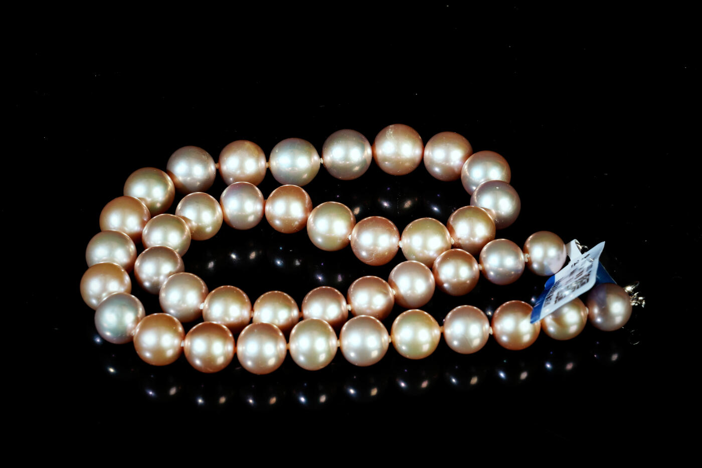 上海都达杂项专场十九（全场包邮） S925银 淡水珍珠项链90-5