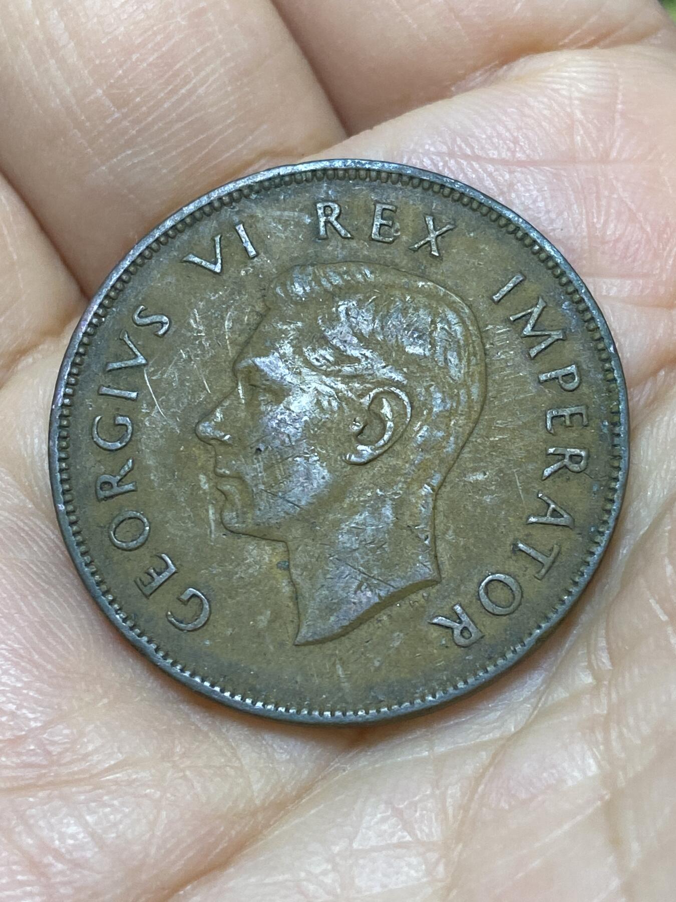 2026年第十八场(总第一百八十七场）外国好品散币场(免佣金) 南非🇿🇦1943年1便士