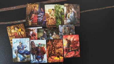 玉楼春卡牌第二期（送拍零佣金，持续收拍） - 焱卡三国 彩闪 散卡 14张