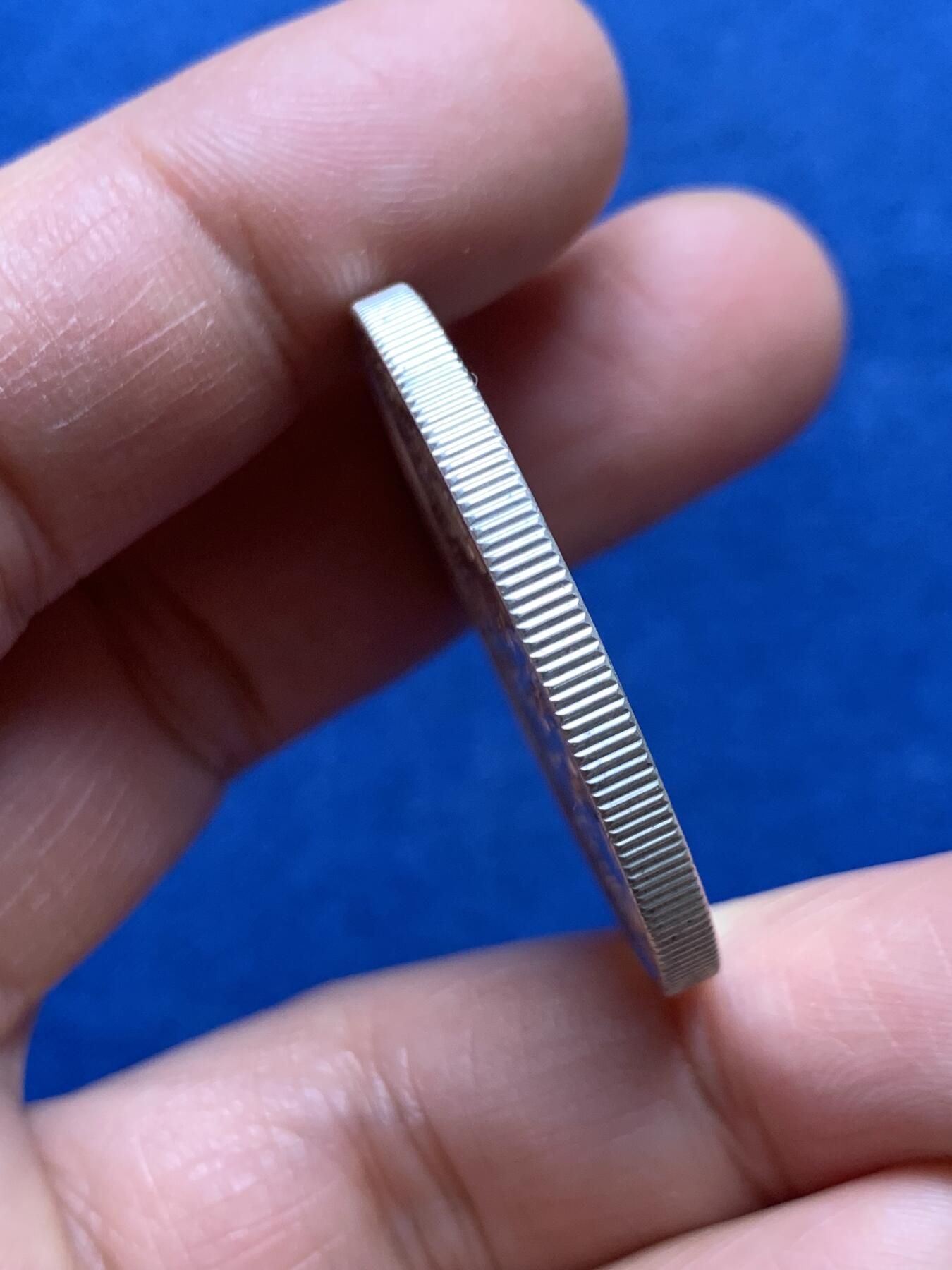 《竞宝斋》第464场 周日，周一，周二，3场连拍 （全场包邮）欢迎送拍 西非货币联盟1982年5000法郎ESSAI银样币，样币少见，25克，900银