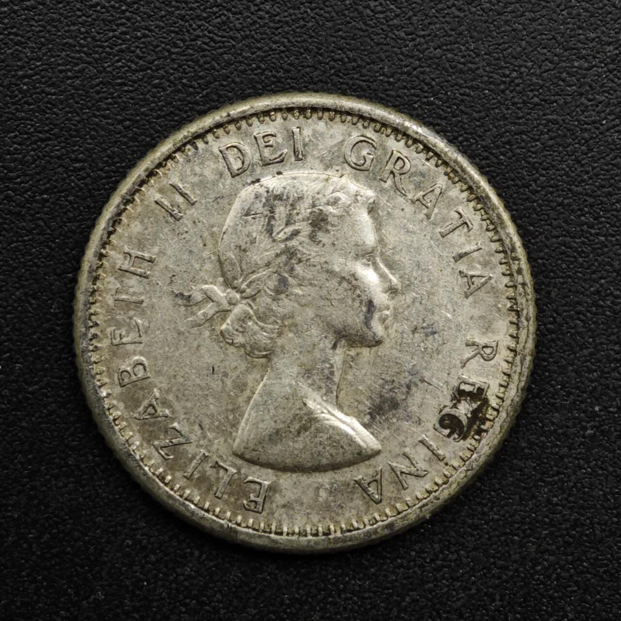 【淘币小摊】实时拍第八百六十三拍   小银币散币场   年前最后一周 之前的预留小年前全部发出 请更换最新收货地址  加拿大1961年10分银币