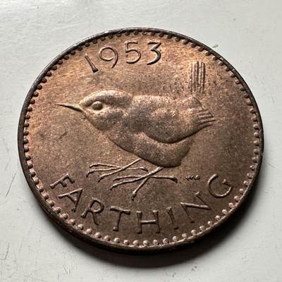 🌹外币初藏🌹🐯2026年第15场  每周二四六晚8️⃣点 接代拍 - 英国1953年一法新 全新登基版