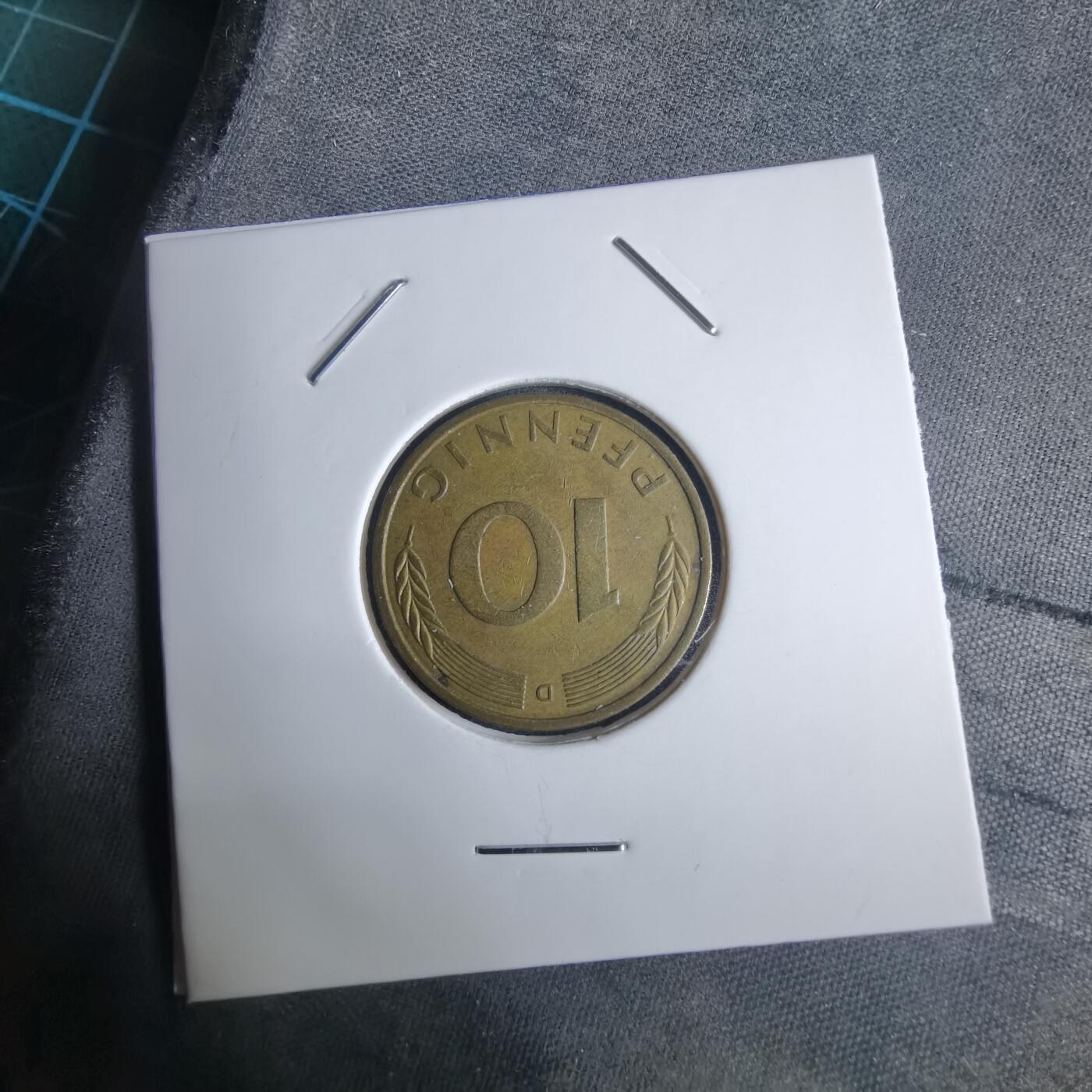 沼泽如烟--第983场 德国1973年10芬尼