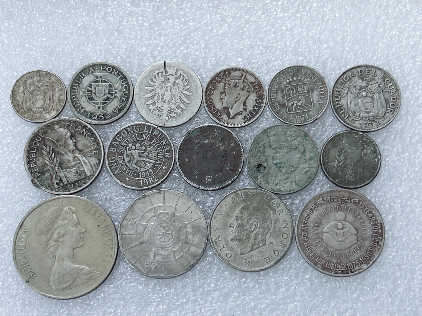 第一海外回流一元起拍收藏 散集专场  第298期 散币一组 15枚