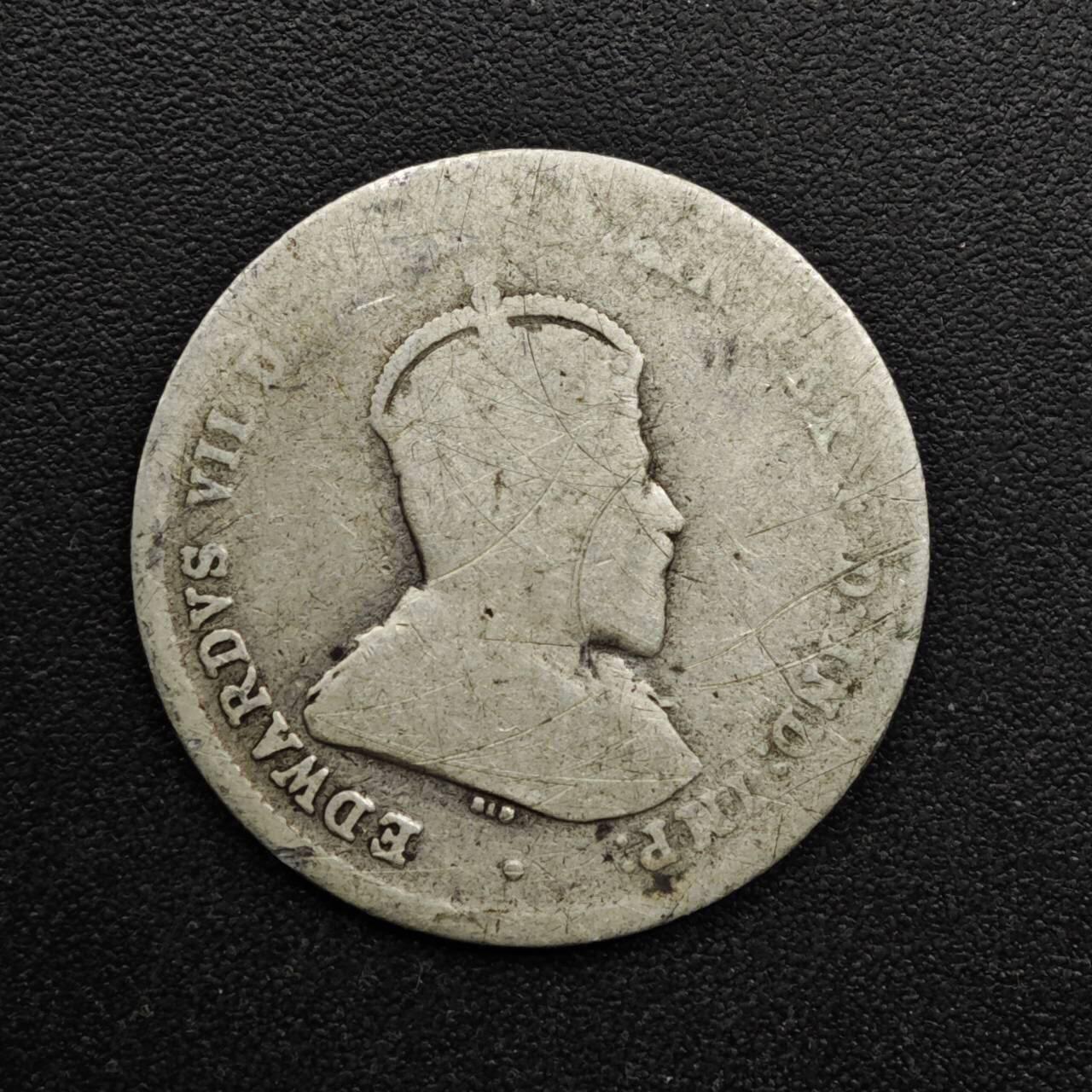 【淘币小摊】实时拍第八百六十三拍   小银币散币场   年前最后一周 之前的预留小年前全部发出 请更换最新收货地址  澳大利亚1910年爱德华七世6便士银币