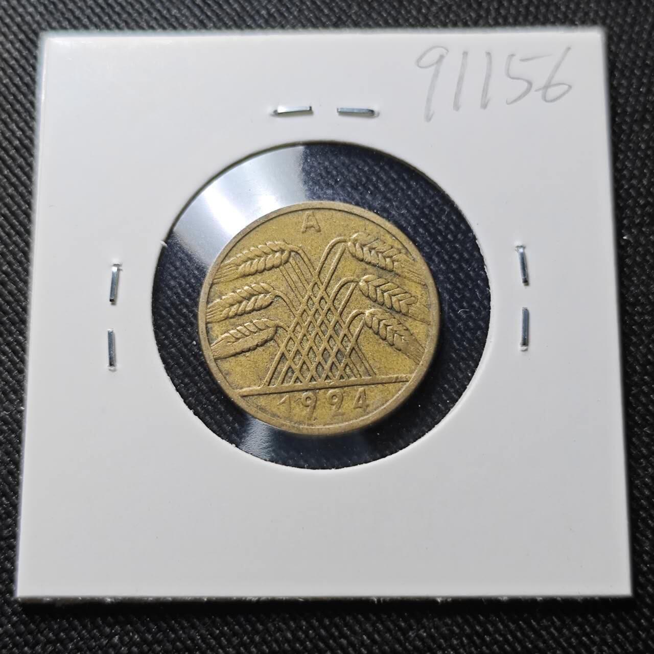 KK钱币收藏小铺  第391期  2月预留时间 周末发货  魏玛10分铜币