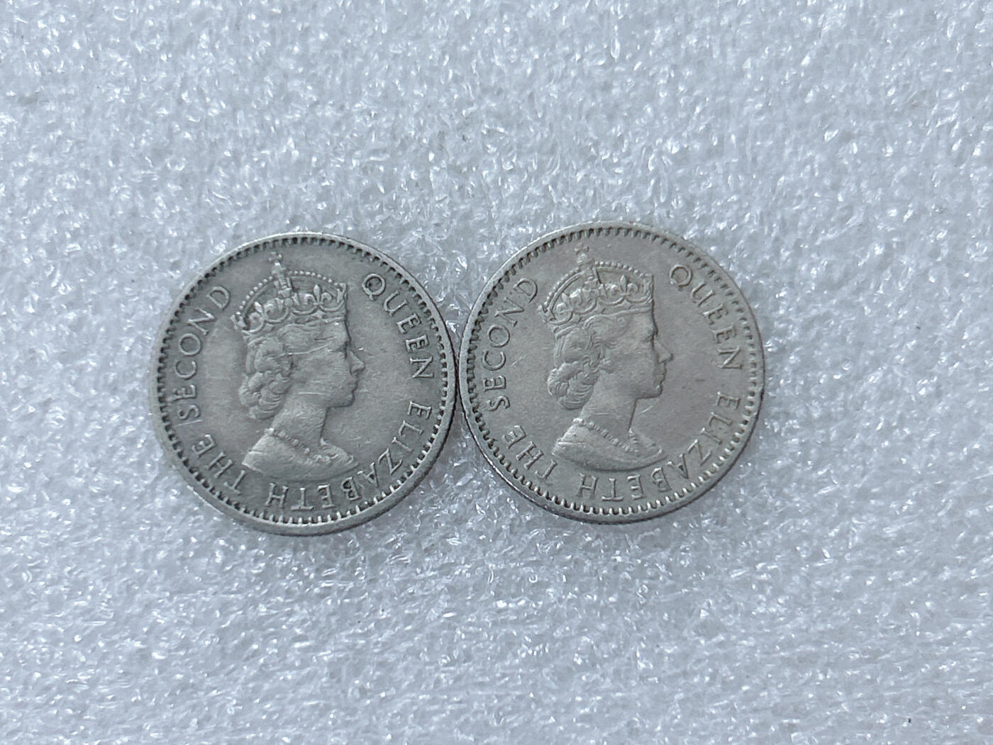 第一海外回流一元起拍收藏 散集专场  第298期 英属尼日利亚1959年6便士镍币2枚