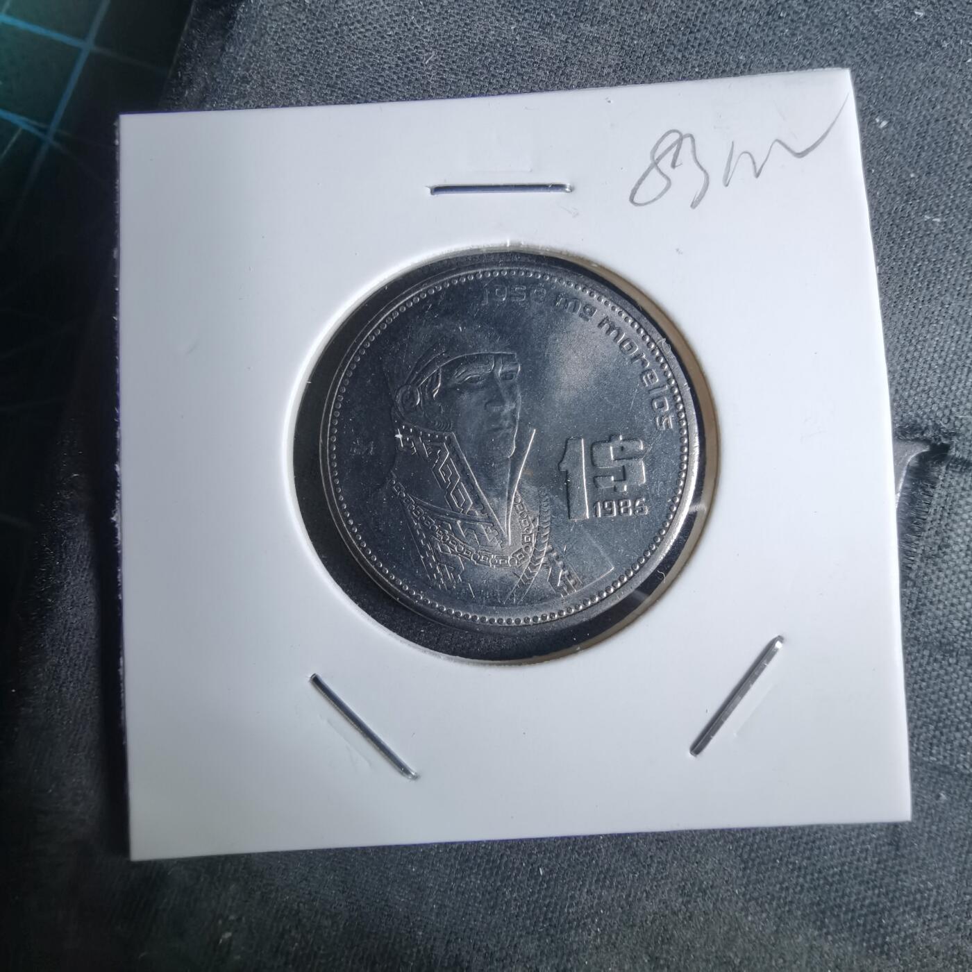 沼泽如烟--第983场 墨西哥1985年1比索