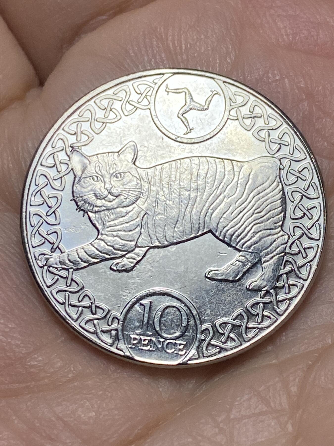 2026年第十八场(总第一百八十七场）外国好品散币场(免佣金) 英属马恩岛🇮🇲2020年10便士(伊丽莎白二世老年第四套)