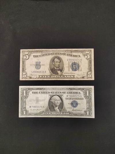 老美元两张 - 老美元两张