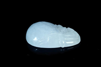 上海都达杂项专场四十七【全场包邮】  天然冰种翡翠（A货）精雕《代代数钱》挂件90-11