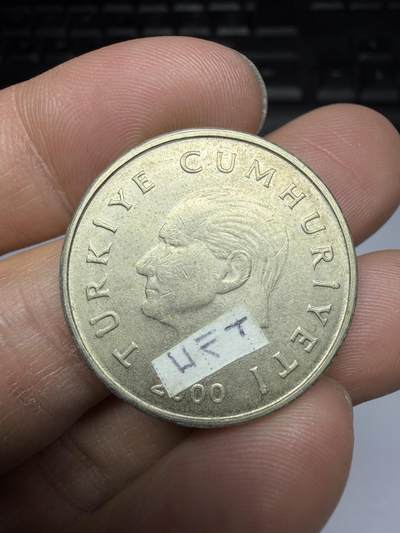 2025年集古藏今外币拍卖第二期-第3场—（总第303拍），可以寄存60天，满160元包邮。 - 2000年土耳其50里拉