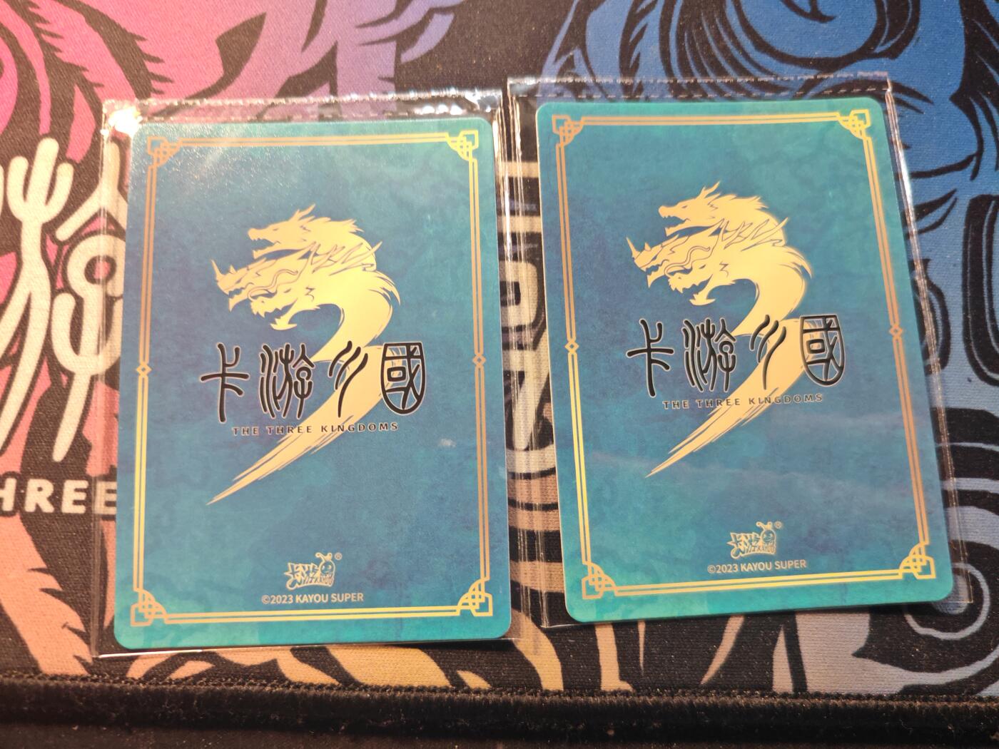 卡牌实验室开始第十三次实验 【PR】卡游三国 潮玩武圣×2