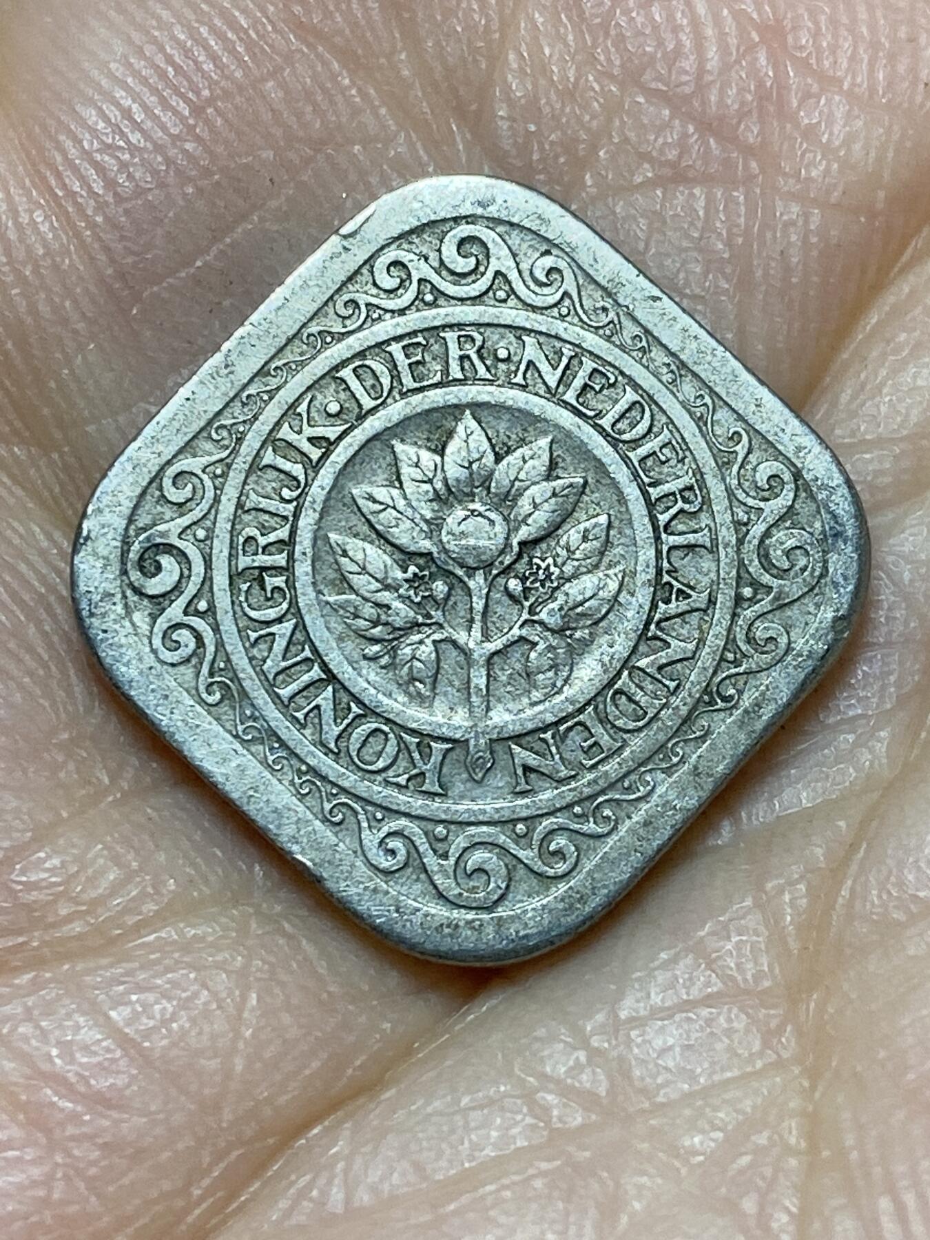 2026年第十八场(总第一百八十七场）外国好品散币场(免佣金) 少见–荷兰🇳🇱1923年5分(威廉明娜女王时期)