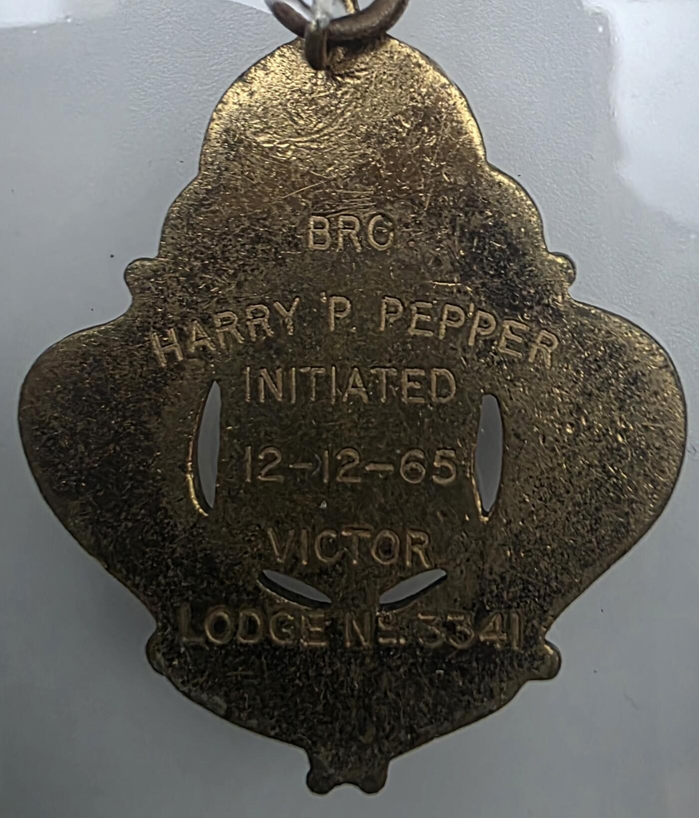 1965年英国共济会-兄弟会-珐琅纪念章