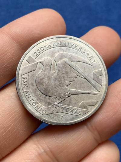 《竞宝斋》第464场 周日，周一，周二，3场连拍 （全场包邮）欢迎送拍 - 1968年美国圣安东尼奥世博会纪念银章 19.95g