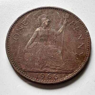 🌹外币初藏🌹🐯2026年第15场  每周二四六晚8️⃣点 接代拍 - 英国1966年一便士