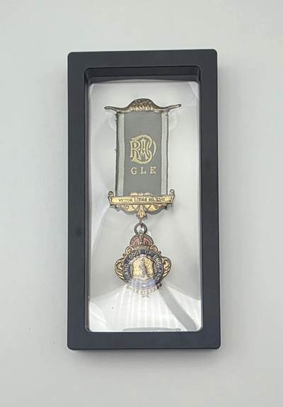 1965年英国共济会-兄弟会-珐琅纪念章 - 1965年英国共济会-兄弟会-珐琅纪念章