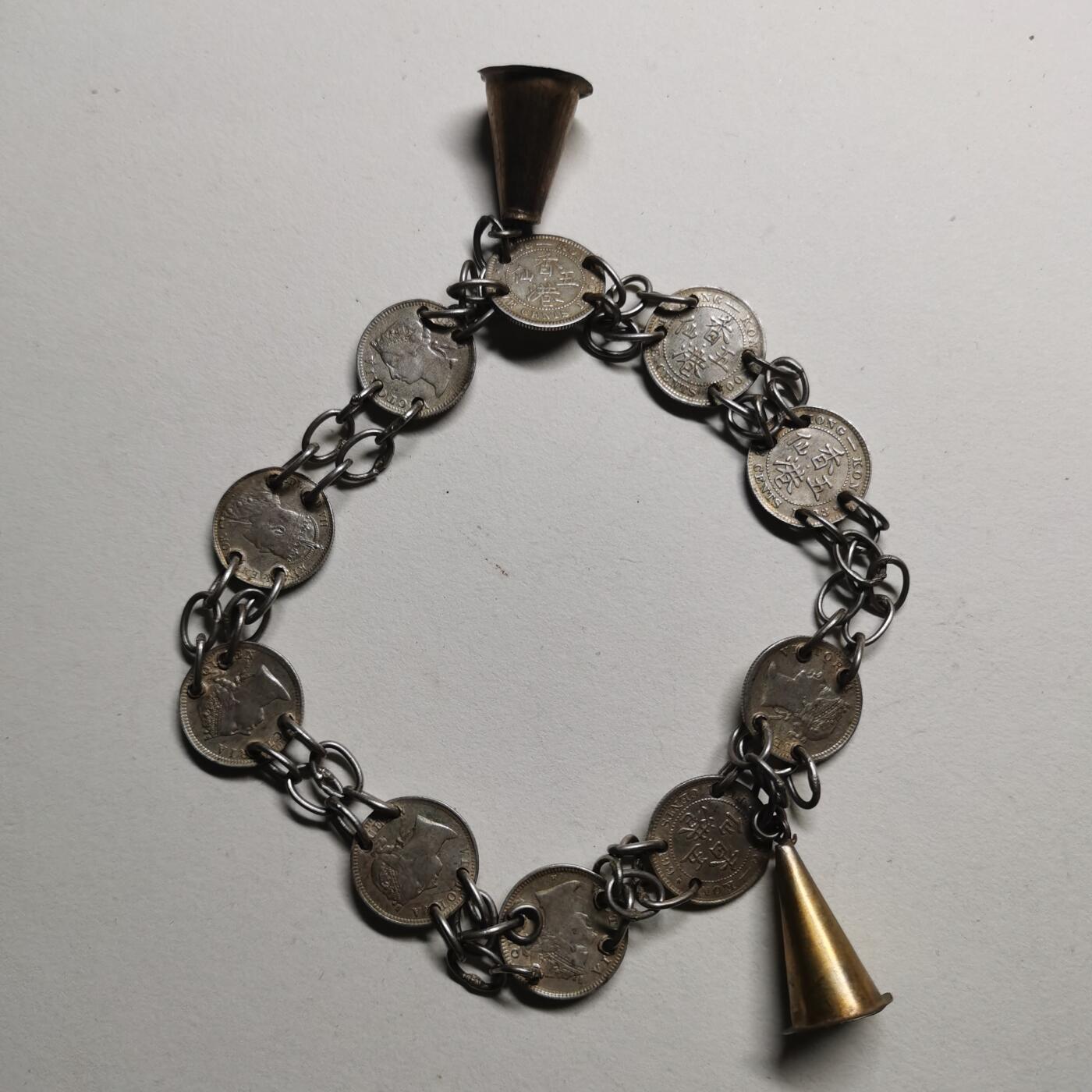 杂件专场98期 清代银链