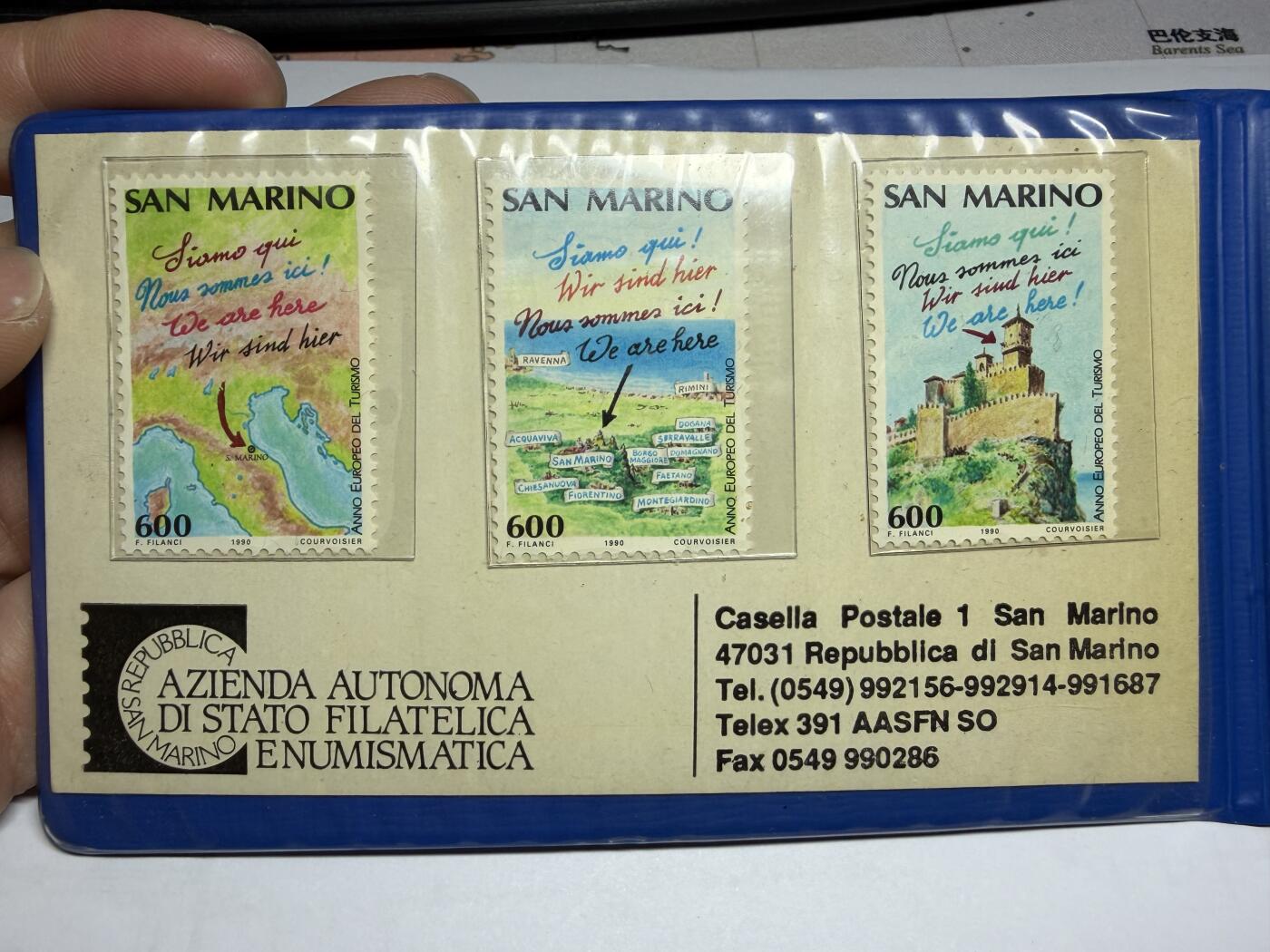2025年集古藏今外币拍卖第二期-第3场—（总第303拍），可以寄存60天，满160元包邮。 圣马力诺共和国套币一本