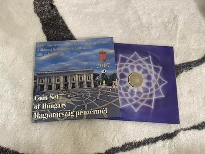 ❤️【币观天下】❤️ 第342期钱币秒杀拍卖场- 2026.2.4秒杀专场 长期征集拍品  - 匈牙利2007年官方精制套币 含一枚50福林精制纪念币 限量发行5000套