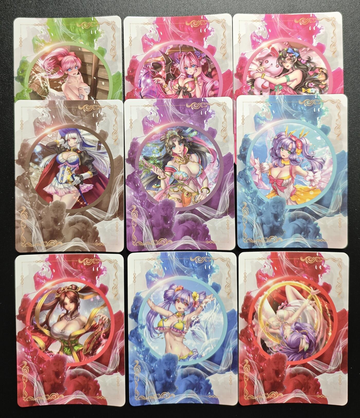 天玑星卡拍第168期《2.3周二截拍艺气风发》持续收拍收评中 满赠卡需备注 动漫美女 钻闪 九张 自制卡